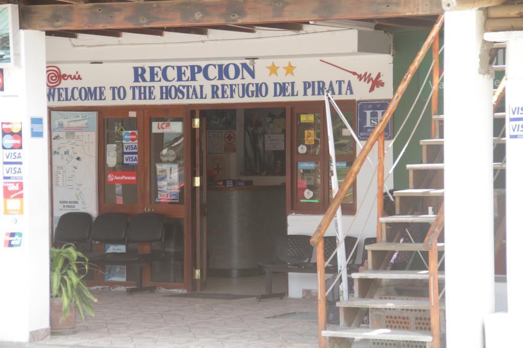 Refugio Del Pirata Hostel Paracas Bagian luar foto